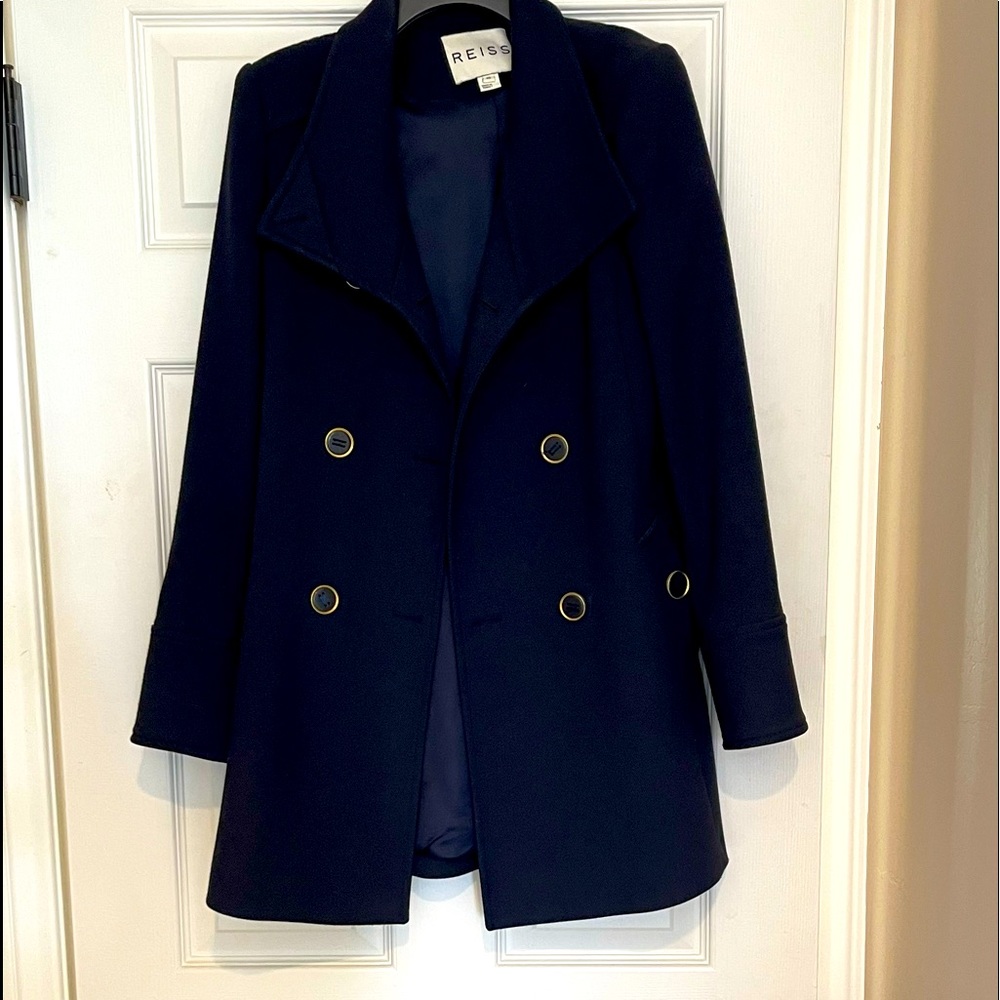 Navy blue coat